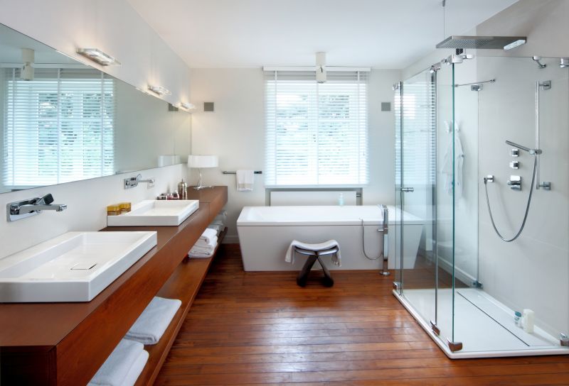 Walk-In Shower with Glass Doors